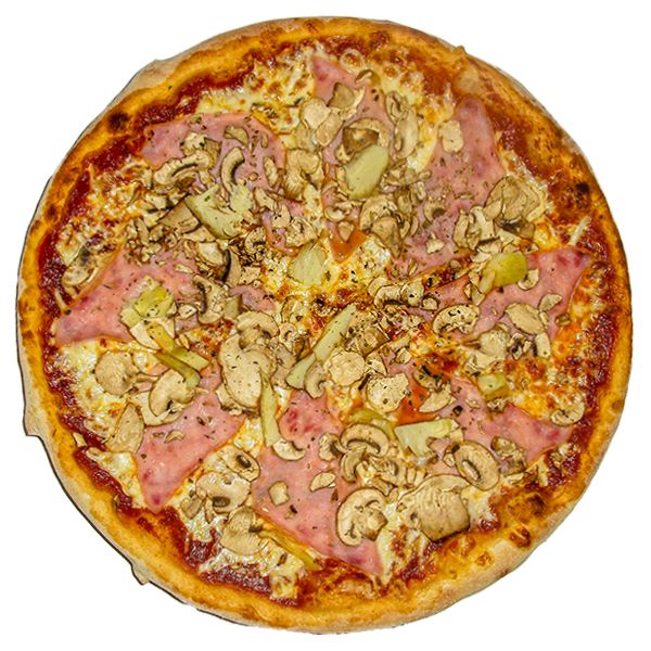 pizzeria Klamovka Pizza Capricciosa
