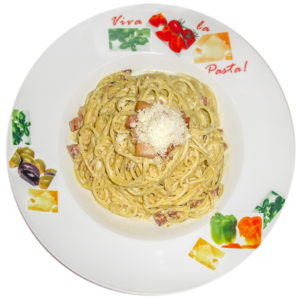 pizzeria Klamovka Spaghetti Carbonara